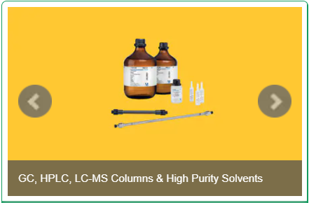 GC, HPLC, LC-MS Columns & High Purity Solvents